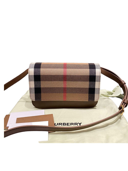 Burberry Madison Mx Crossbody Bag Size 19x7x13