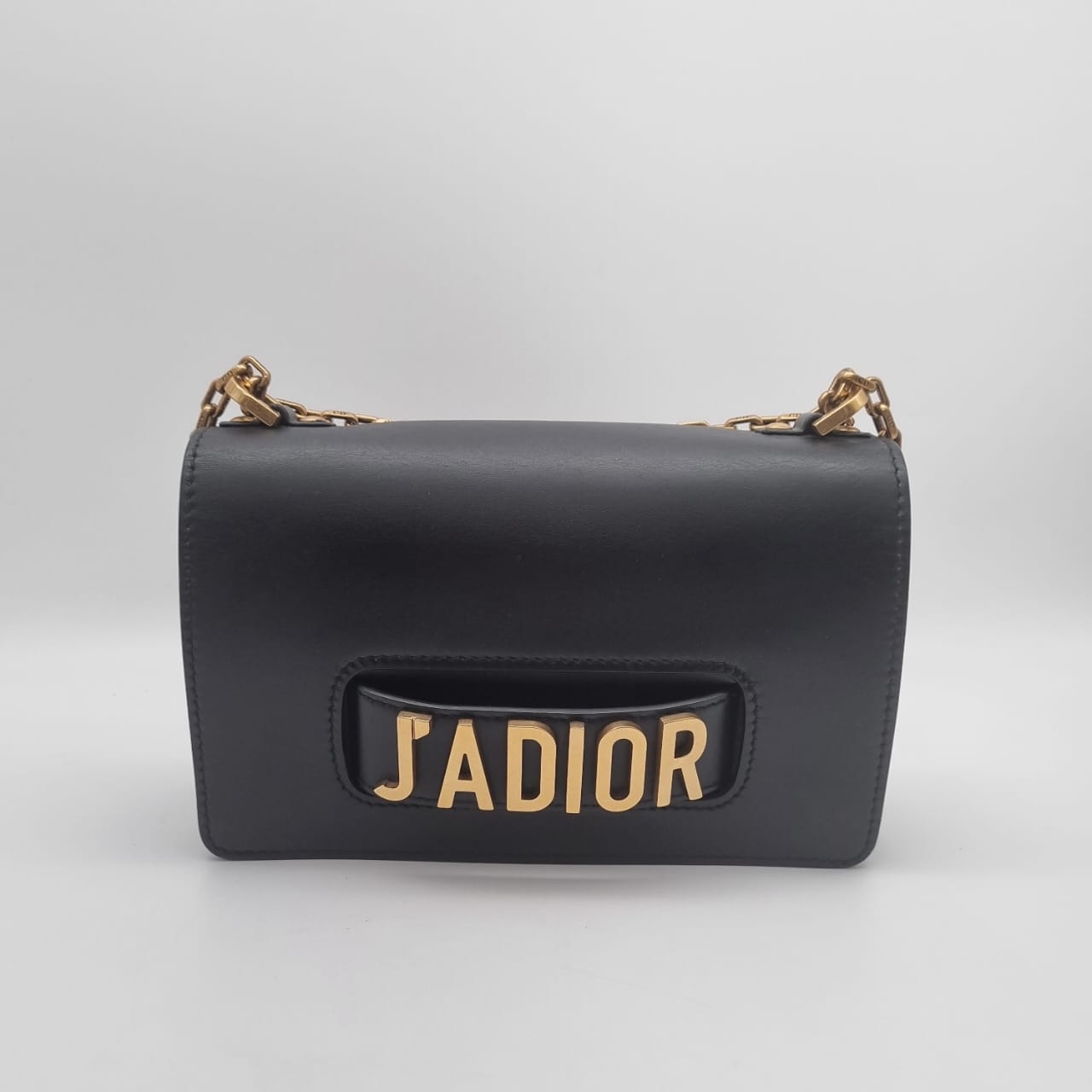 Dior Jadior Flap Bag Black GHW 2017 Size 22x7x17