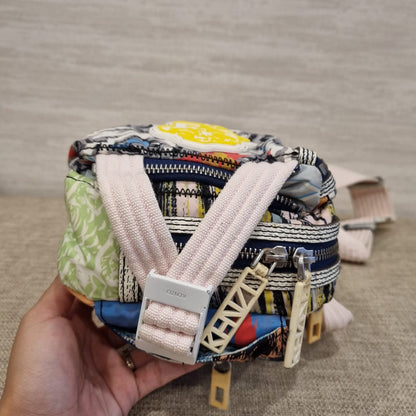 Kenzo Bumbang Nylon Multicolor Size 27x7x17