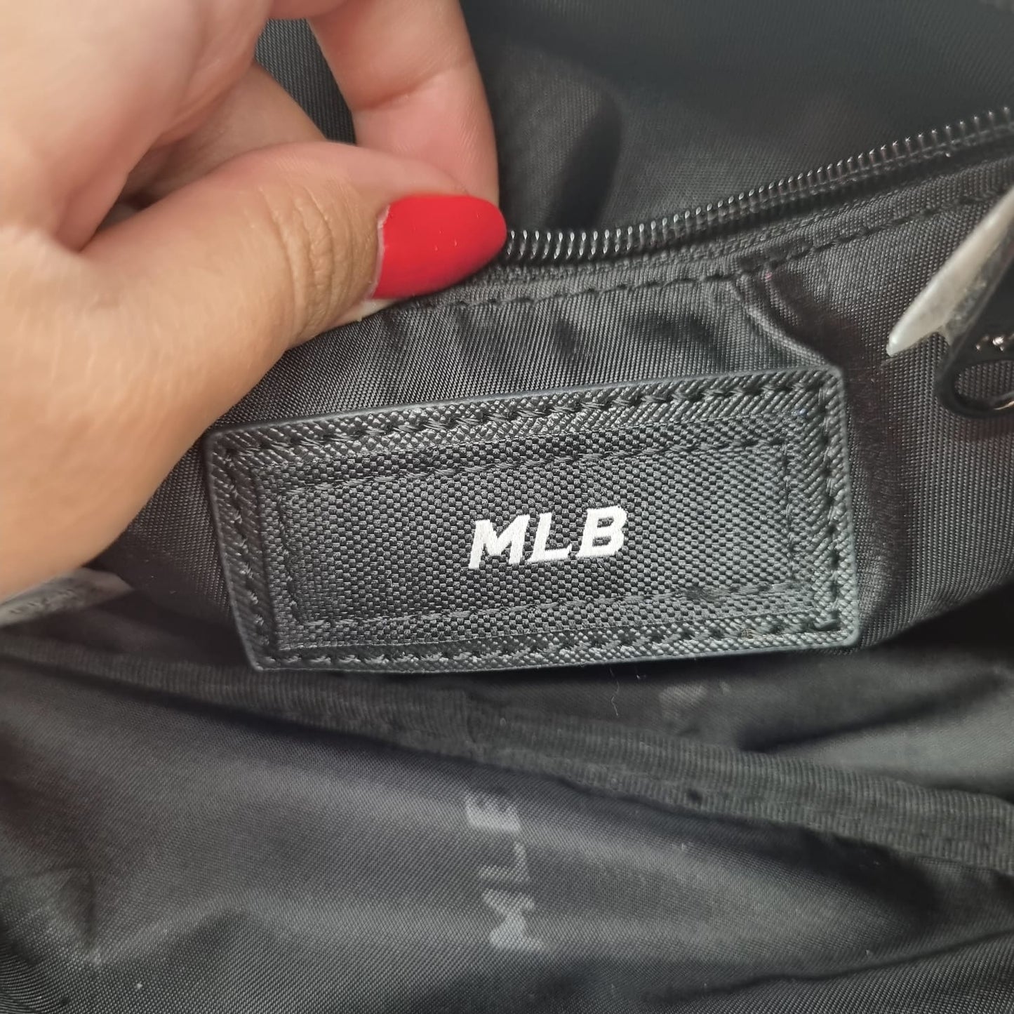 MLB Fur Crossbody Bag Brown Size 22x8x17