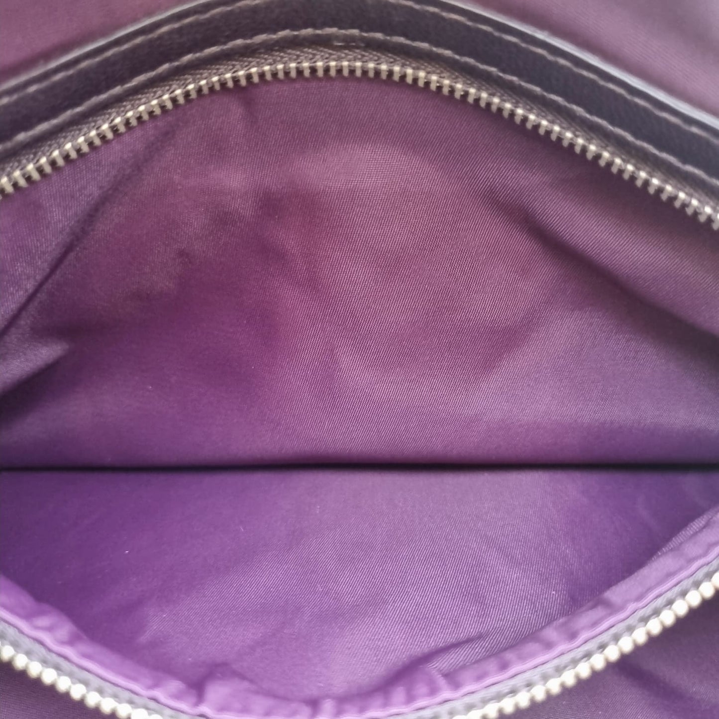 Dior Cannage Quilted Charming Lock Flap Shoulder Purple 2010 Size 45x14x25