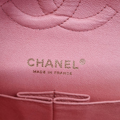 Chanel Classic Medium Pink Ombre GHW #13 Size 25x7x16