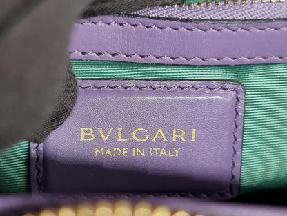 Bvlgari Medium Serpenti Forever Crossbody Bag Purple Size 27x5x20