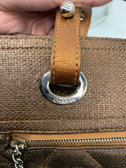 Chanel Biaritz Large Tote Bronze #13 Size 36x15x31