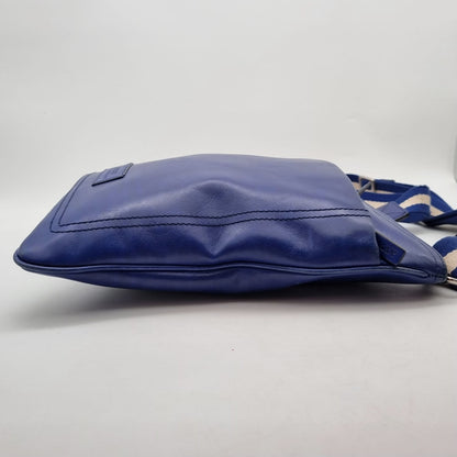 Bally Crosbody Bag Blue Size 25x31