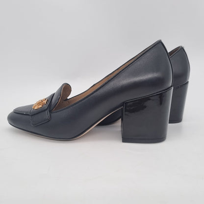 Tory Burch Kira 65mm Leather Pump Black Size 5/22,5