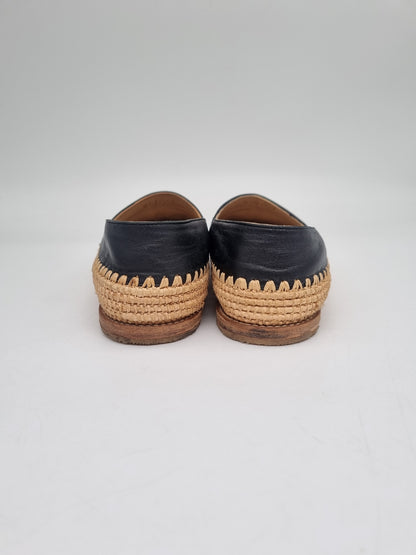 Chanel CC Espadrilles Black Size 39/25cm