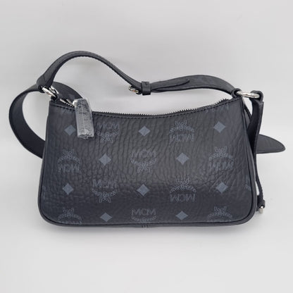 MCM Small Crossbody Pouch Trio Visetos Multi Size 21x5x15