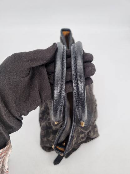 Louis Vuitton Neo Cabby Monogram Black Denim 2008 Size 44x11s35