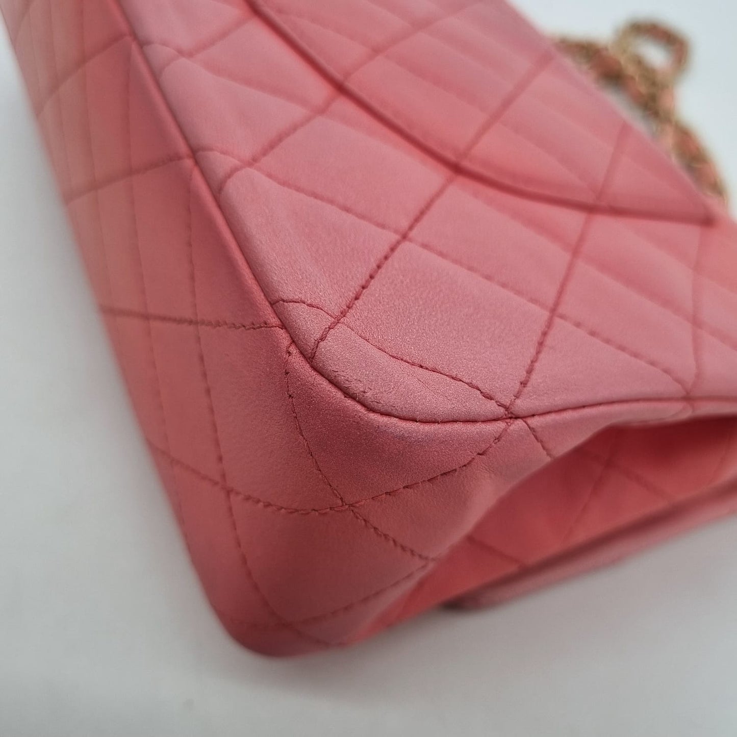 Chanel Classic Medium Pink Ombre GHW #13 Size 25x7x16