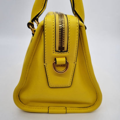 Aigner Etienne Crossbody Bag Yellow Size 24x12x17