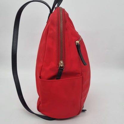 Kate Spade Mini Backpack Mini Nylon Red Size 23x10x29