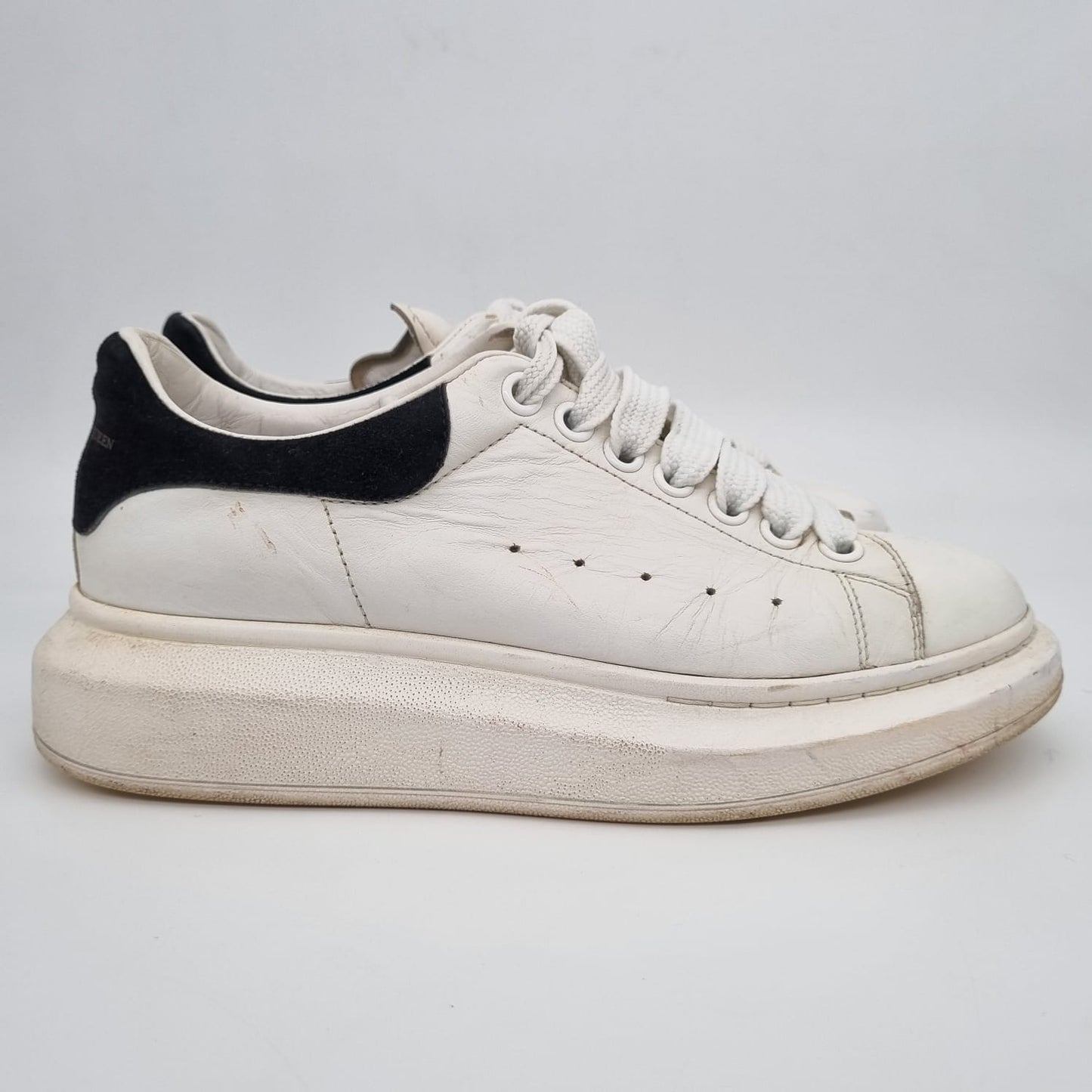 Alexander McQueen Oversize Sneakers White Black Size 38/24