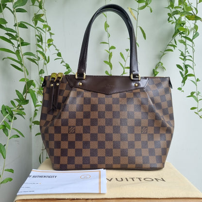 Louis Vuitton Westminster Damier Ebene 2012 Size 25x14x24