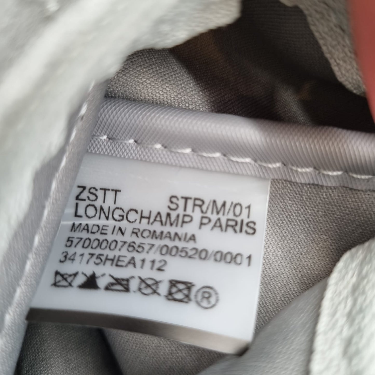 Longchamp Le Pliage XS Jersey University Collection Light Grey Size 16x6x10
