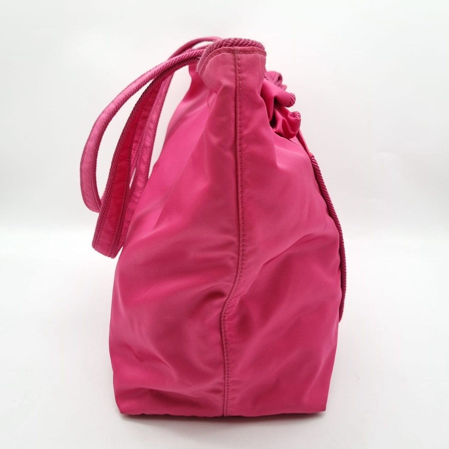 Prada Tote Bag Nylon Fuschia Size 34x14x28