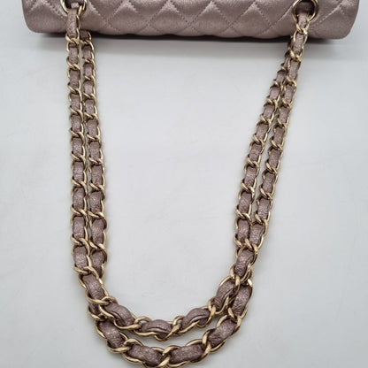 Chanel Classic Medium Rose GHW #19 Size 25x6x16