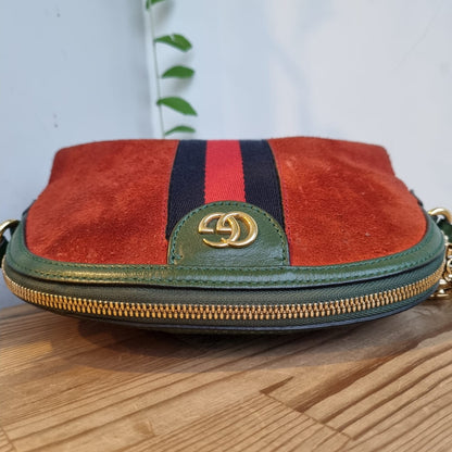 Gucci Ophidia Dome Leather Handbag Size 23x6x19
