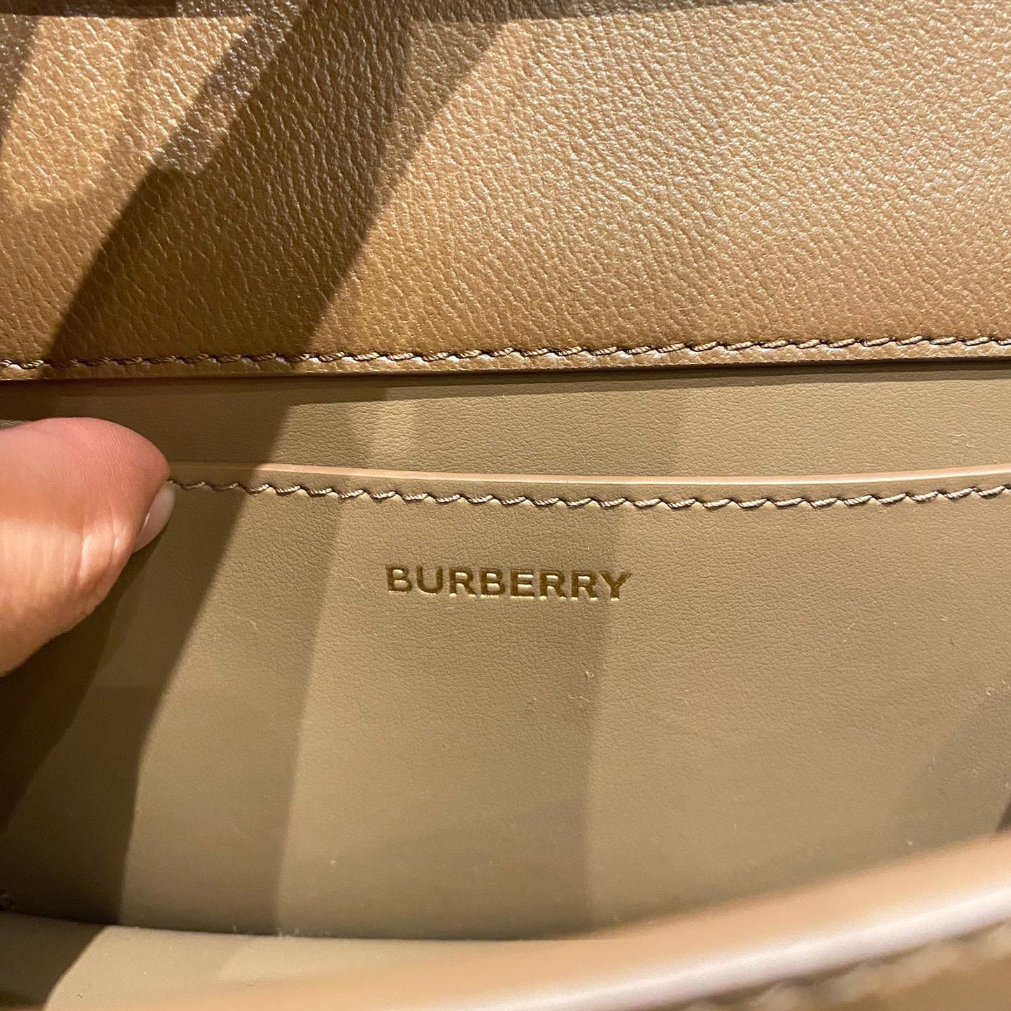 Burberry Madison Mx Crossbody Bag Size 19x7x13