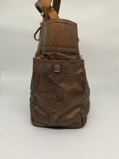 Chanel Biaritz Large Tote Bronze #13 Size 36x15x31