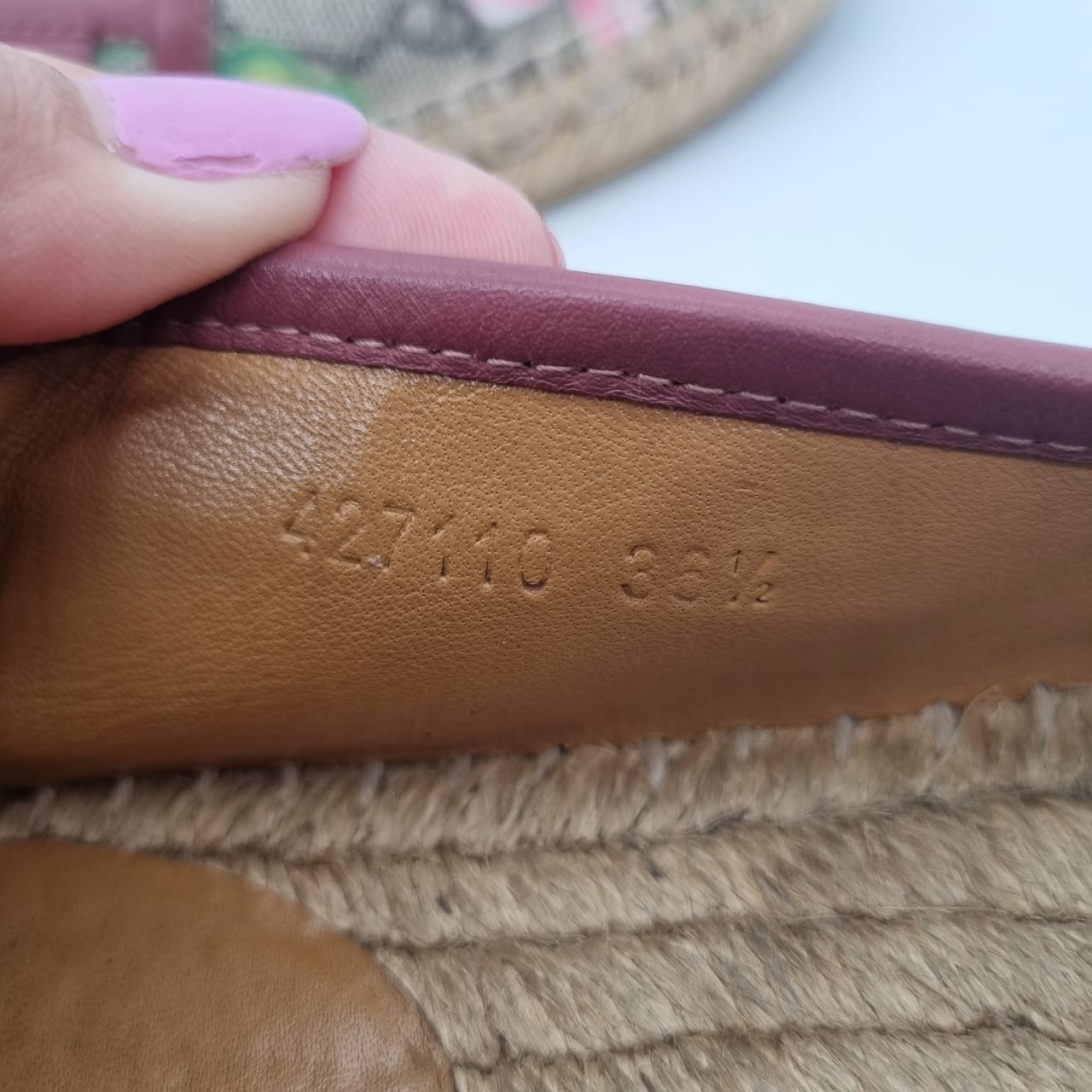 Gucci Espadrilles Supreme Bloom Size 37/23