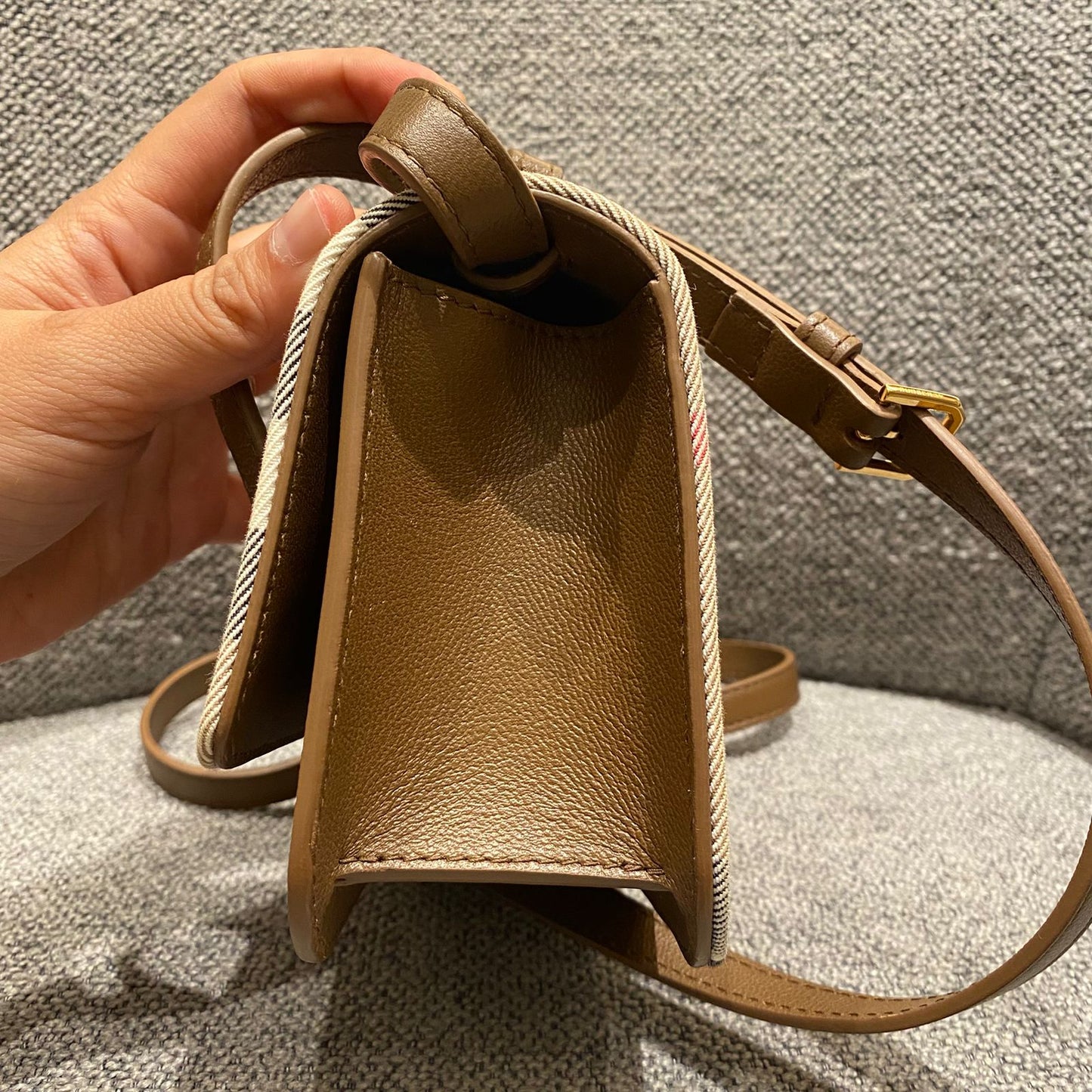 Burberry Madison Mx Crossbody Bag Size 19x7x13