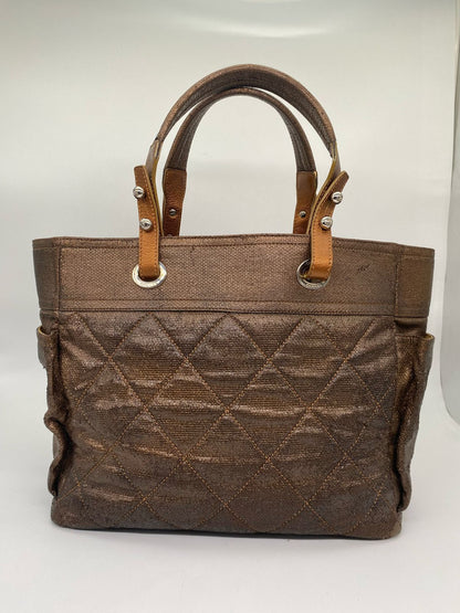 Chanel Biaritz Large Tote Bronze #13 Size 36x15x31