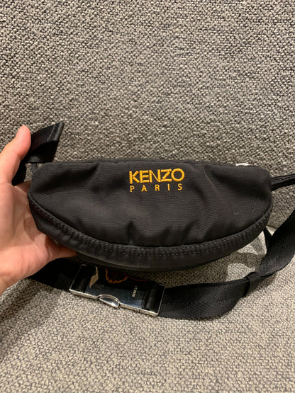 Kenzo Canvas Tiger Bumbag Black Size 29x18x11