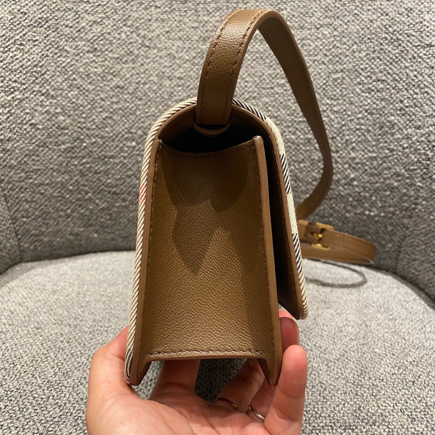 Burberry Madison Mx Crossbody Bag Size 19x7x13