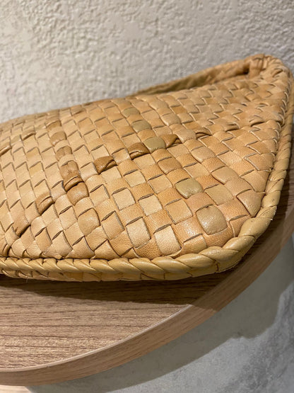 Bottega Veneta Hobo Medium Beige Size 45x30