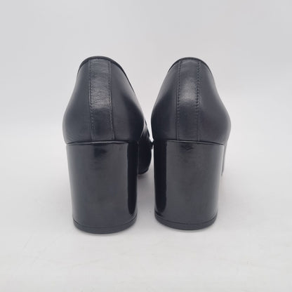 Tory Burch Kira 65mm Leather Pump Black Size 5/22,5