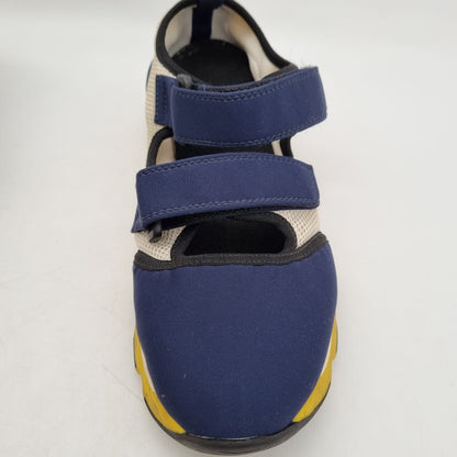 Marni Sneakers Gommus Black Blue Insole 25