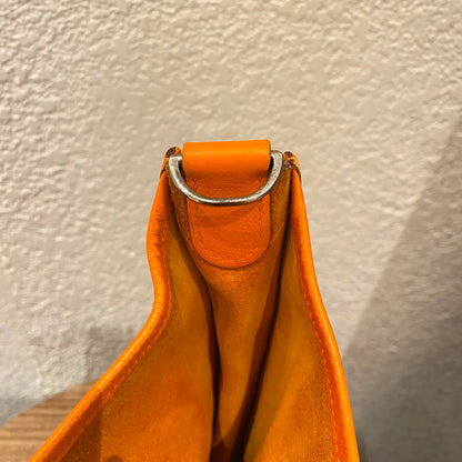Hermes Evelyne PM Epsom Leather Orange #I Kotak Size 29x8x30
