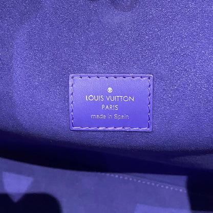 Louis Vuitton Neverfull MM Epi Leather Purple 2013 Size 32x16x30