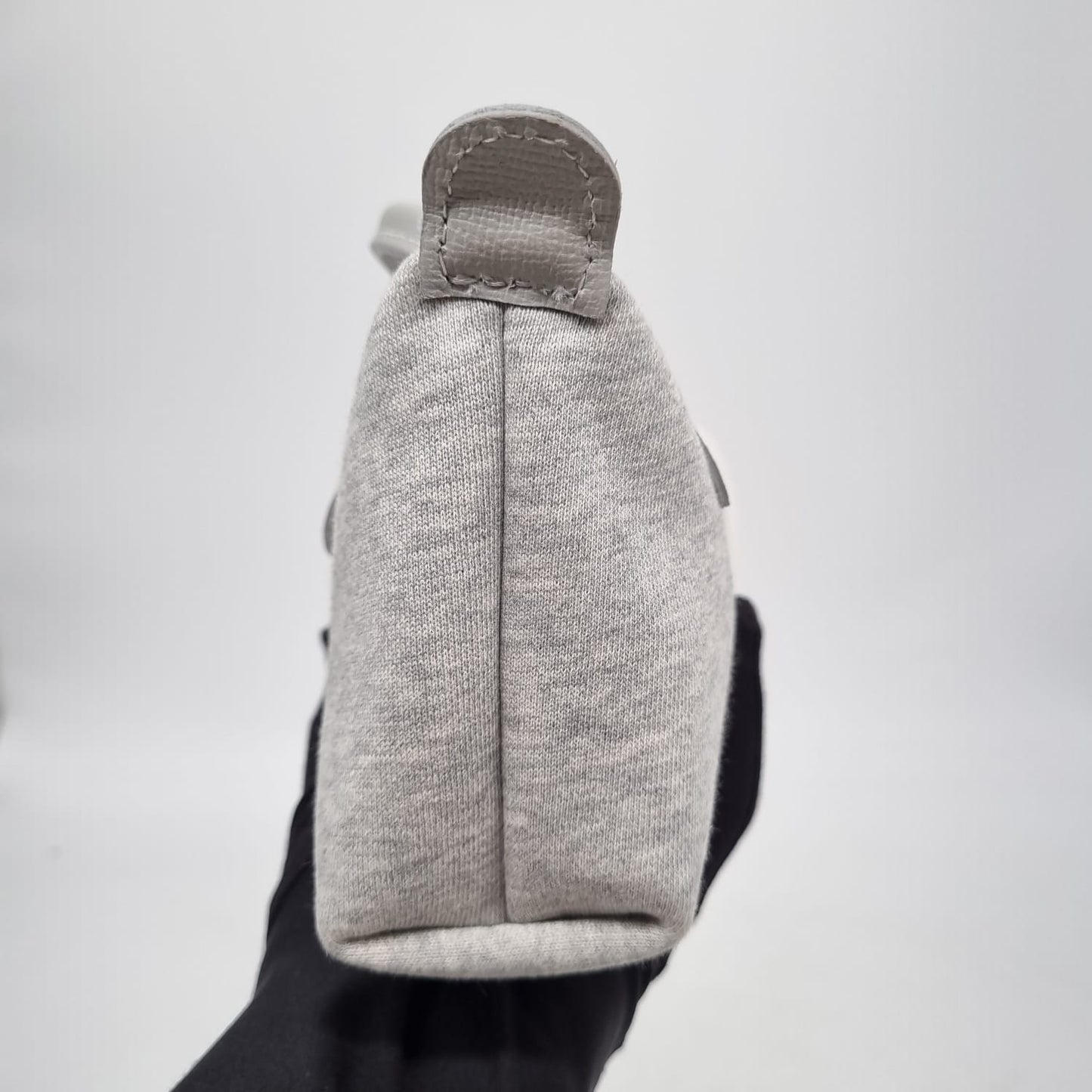 Longchamp Le Pliage XS Jersey University Collection Light Grey Size 16x6x10