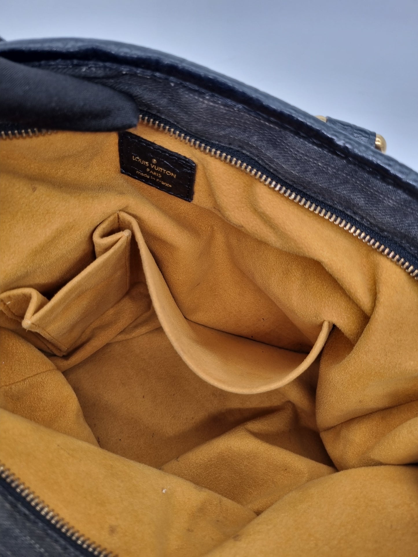 Louis Vuitton Neo Cabby Monogram Black Denim 2008 Size 44x11s35