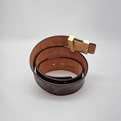 Louis Vuitton Belt Monogram GHW 2013 Size 85