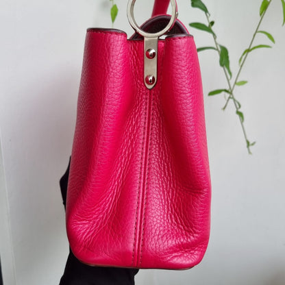 Louis Vuitton Capucine BB Fuschia 2014 Size 27x9x17