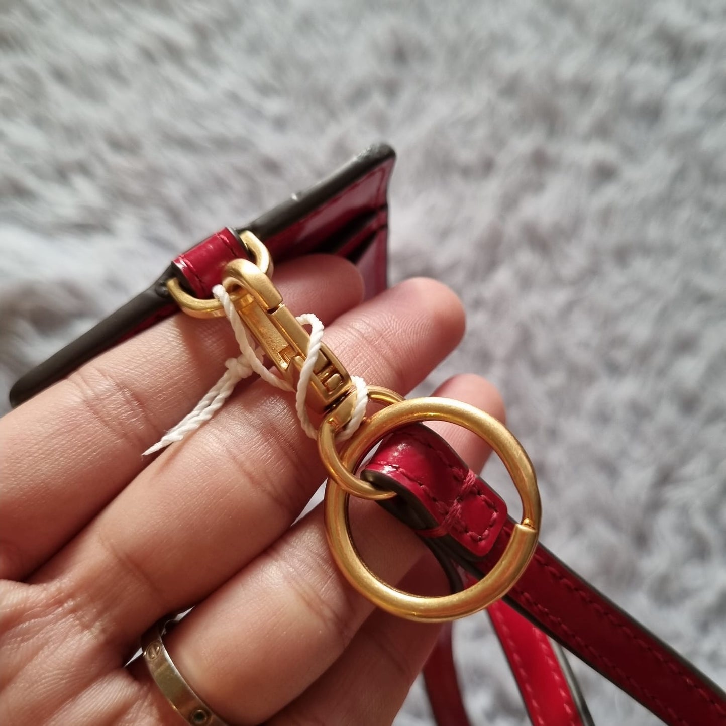 Tory Burch Lanyard Lipstick Red