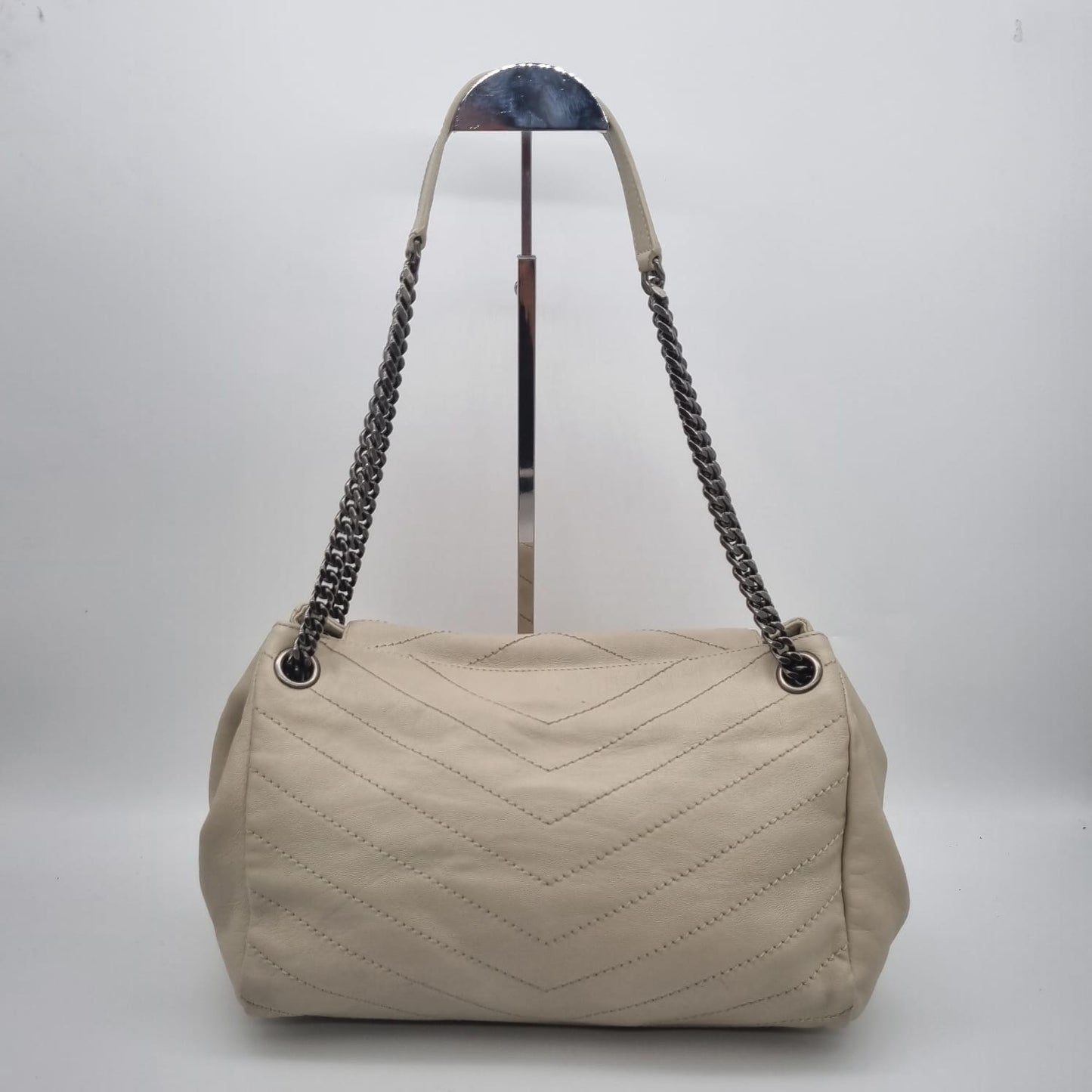 Yves Saint Laurent Nolita Medium Ivory 2020 Size 30x14x23