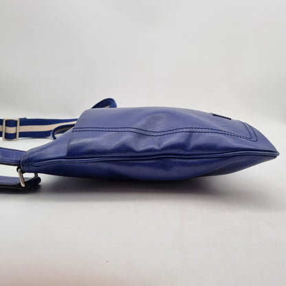 Bally Crosbody Bag Blue Size 25x31