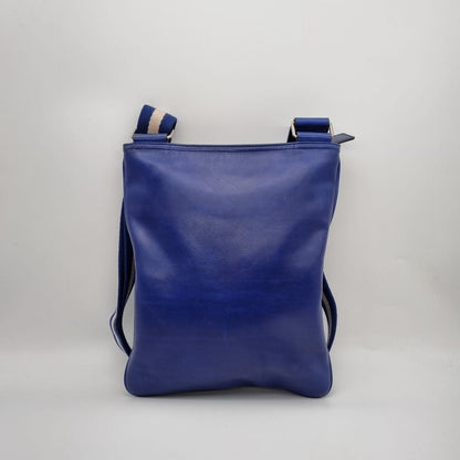 Bally Crosbody Bag Blue Size 25x31