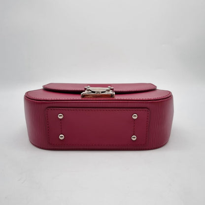 Louis Vuitton Eden Epi Leather Fuschia 2012 SHW Size 18x7x18