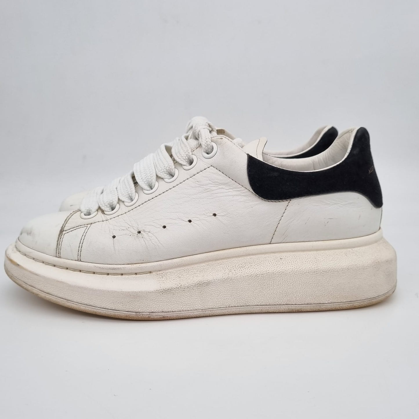 Alexander McQueen Oversize Sneakers White Black Size 38/24