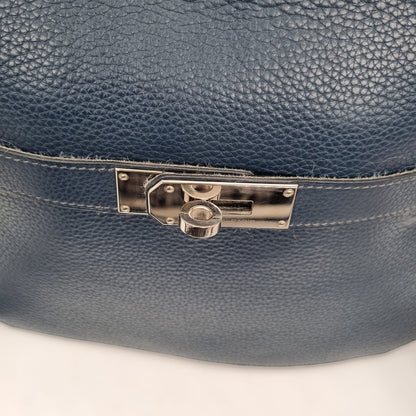 Hermes Jypsiere 34 Togo Leather Deep Blue #L 2008 Size 34x15x28