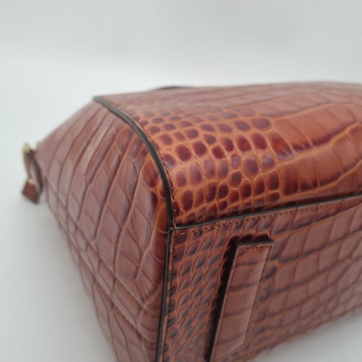 Givenchy Antigona Small Croco Brown 2019 Size 28x14x23