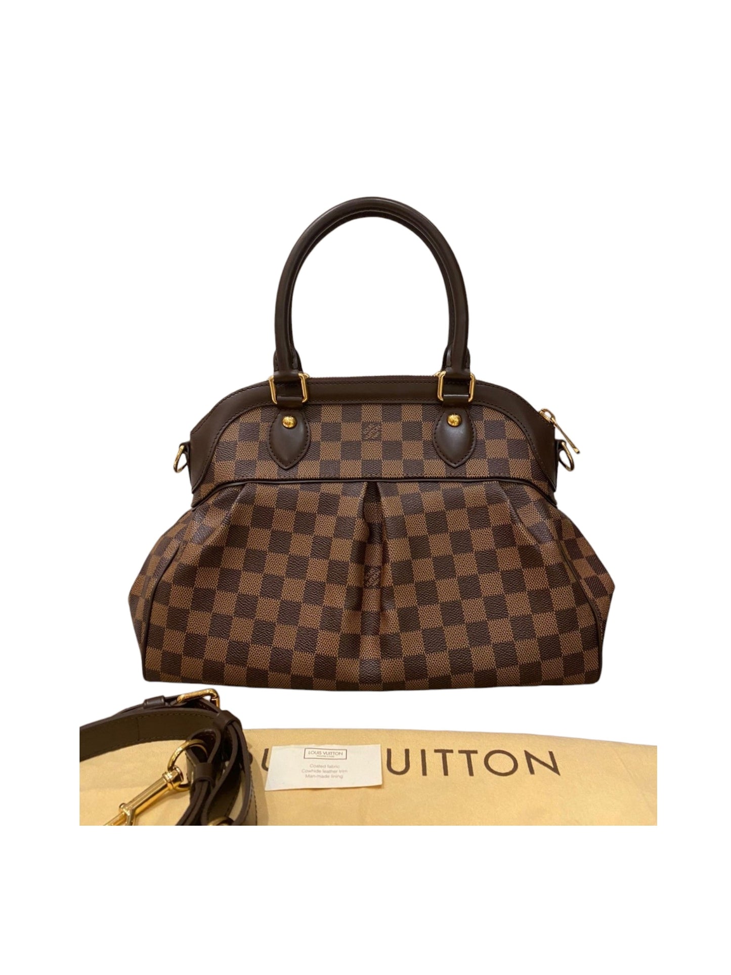 Louis Vuitton Trevi PM Damier Ebene 2012 Size34x15x25