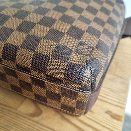 Louis Vuitton Trotteur Damier Ebene 2011 Size 20x7x25