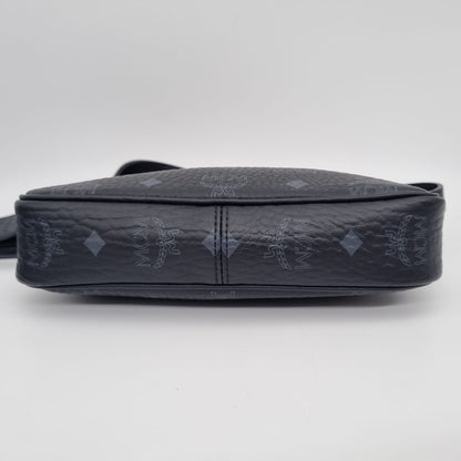 MCM Small Crossbody Pouch Trio Visetos Multi Size 21x5x15