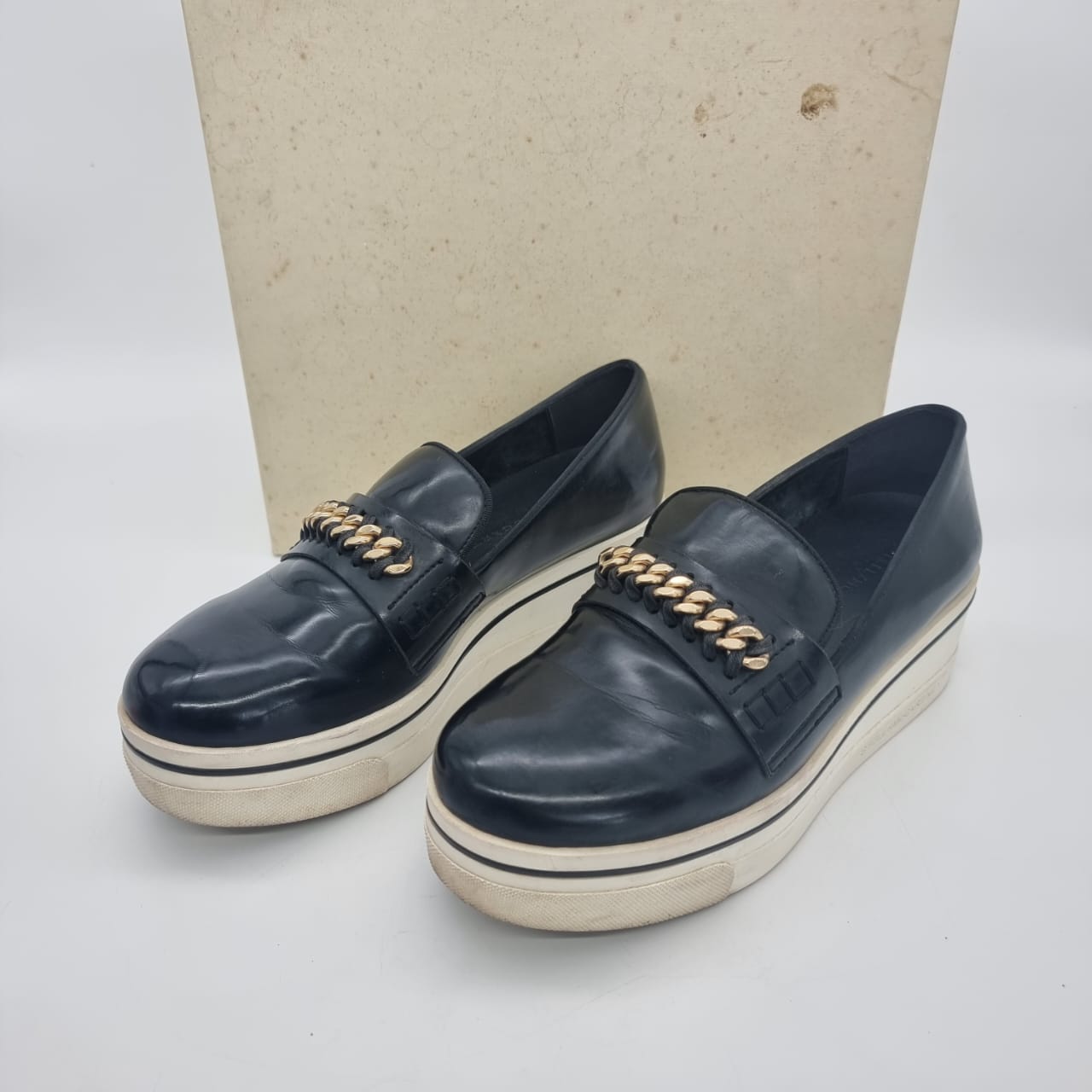 Stella Mc Cartney Scarpa Plast Gomma Black Size 38/25,5